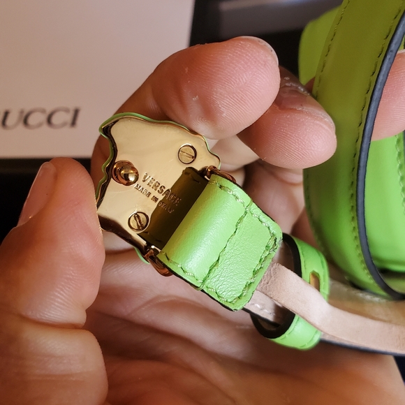 Versace Medusa skinny belt - Picture 2 of 5